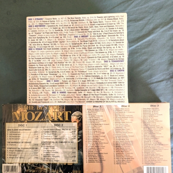 3 box set bundle of of 13 new classical CD'S - Picture 2 of 3